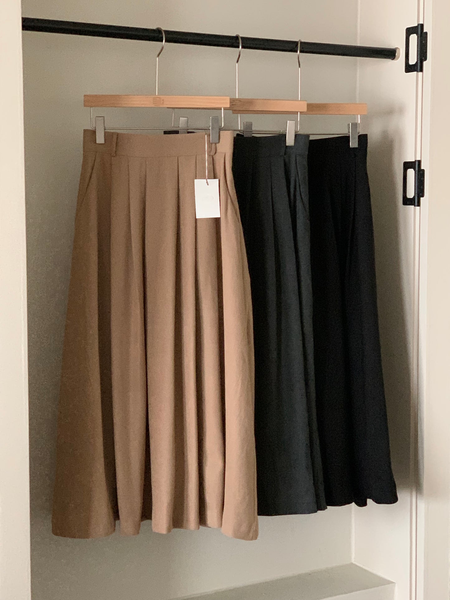 Lola Fleece Flare Long Skirt