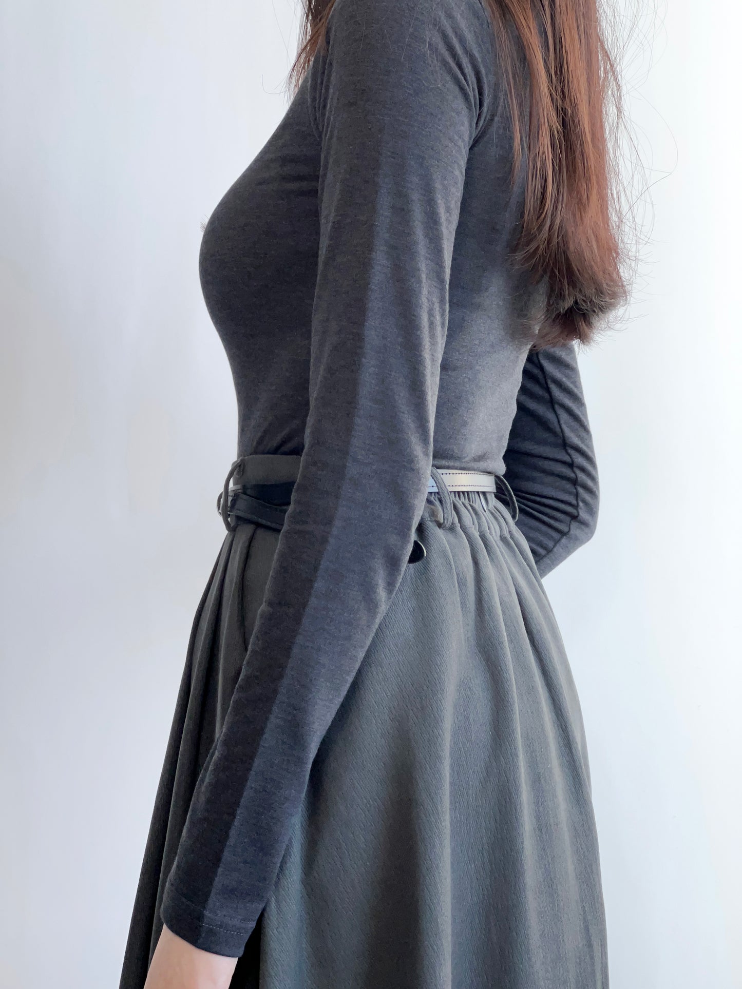 Angela Fleece Turtleneck Top