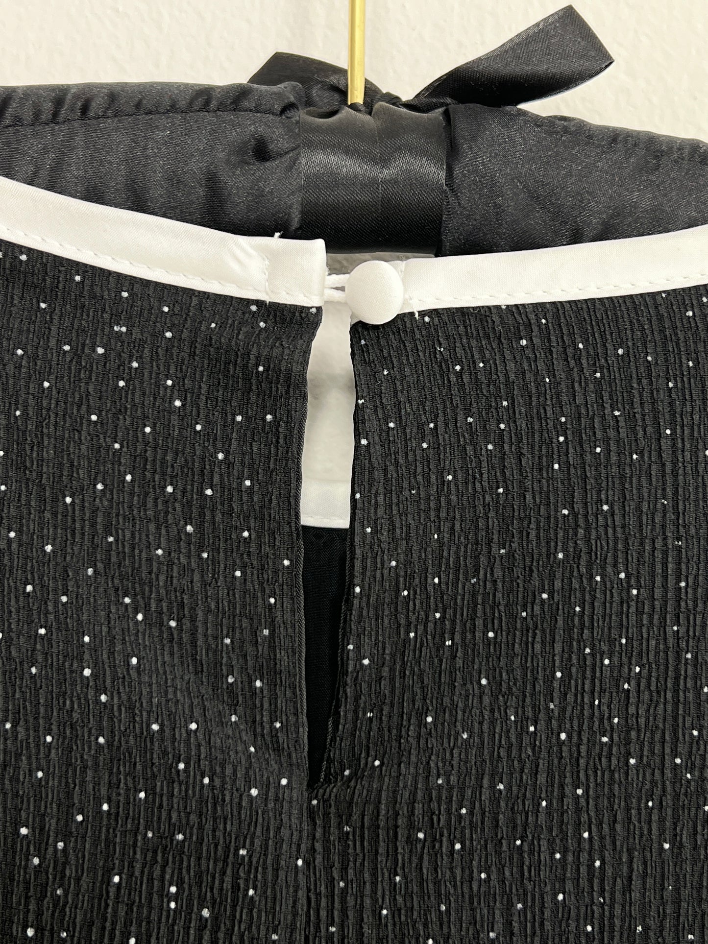 Clara Mini Dots Long Dress