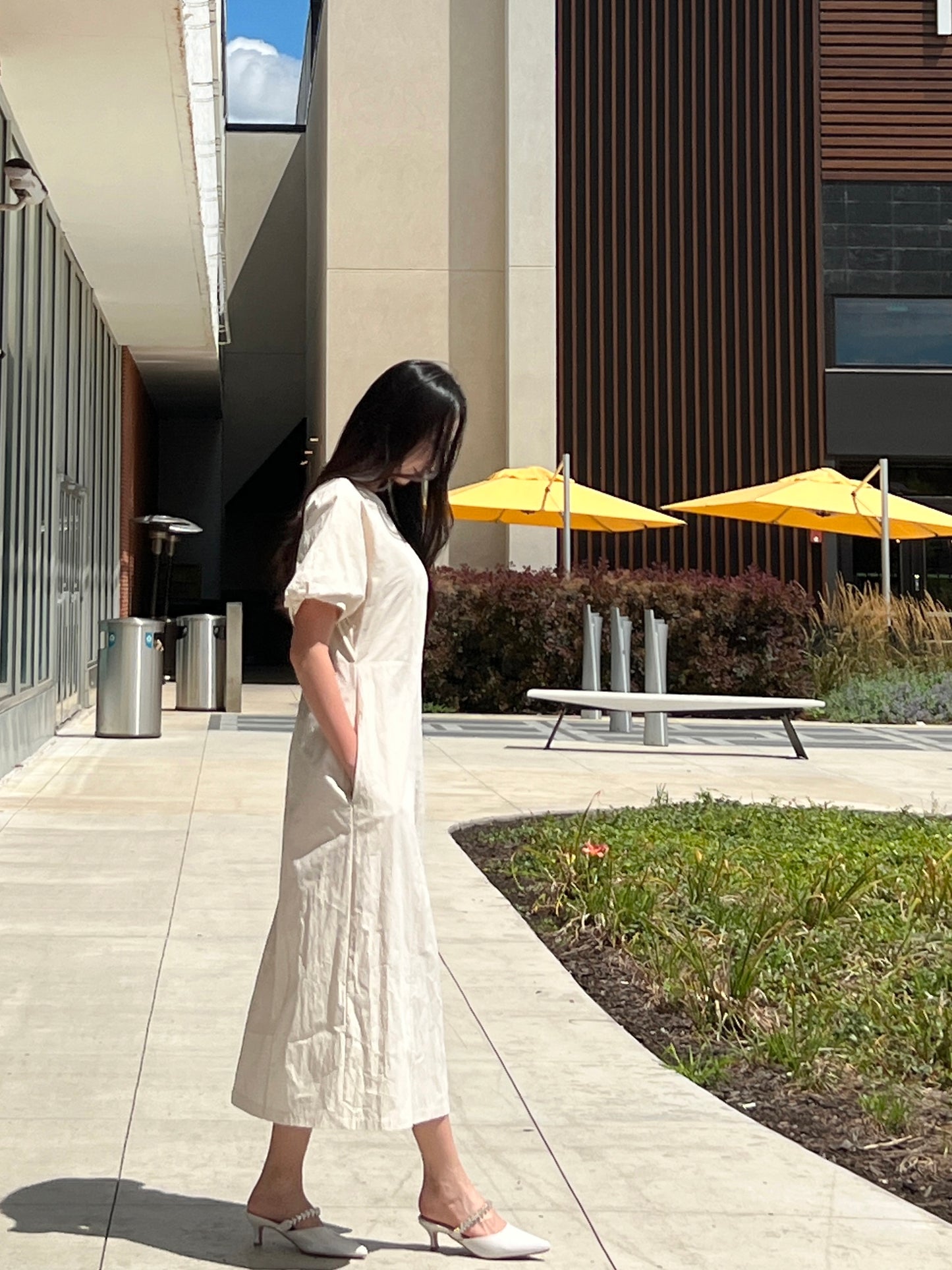 Kacey Cotton Long Dress