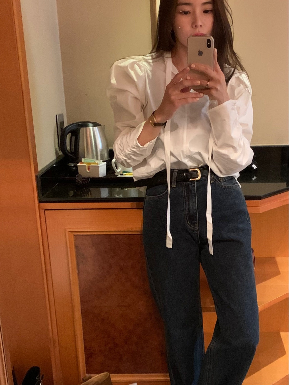 Louise Tied Up Blouse