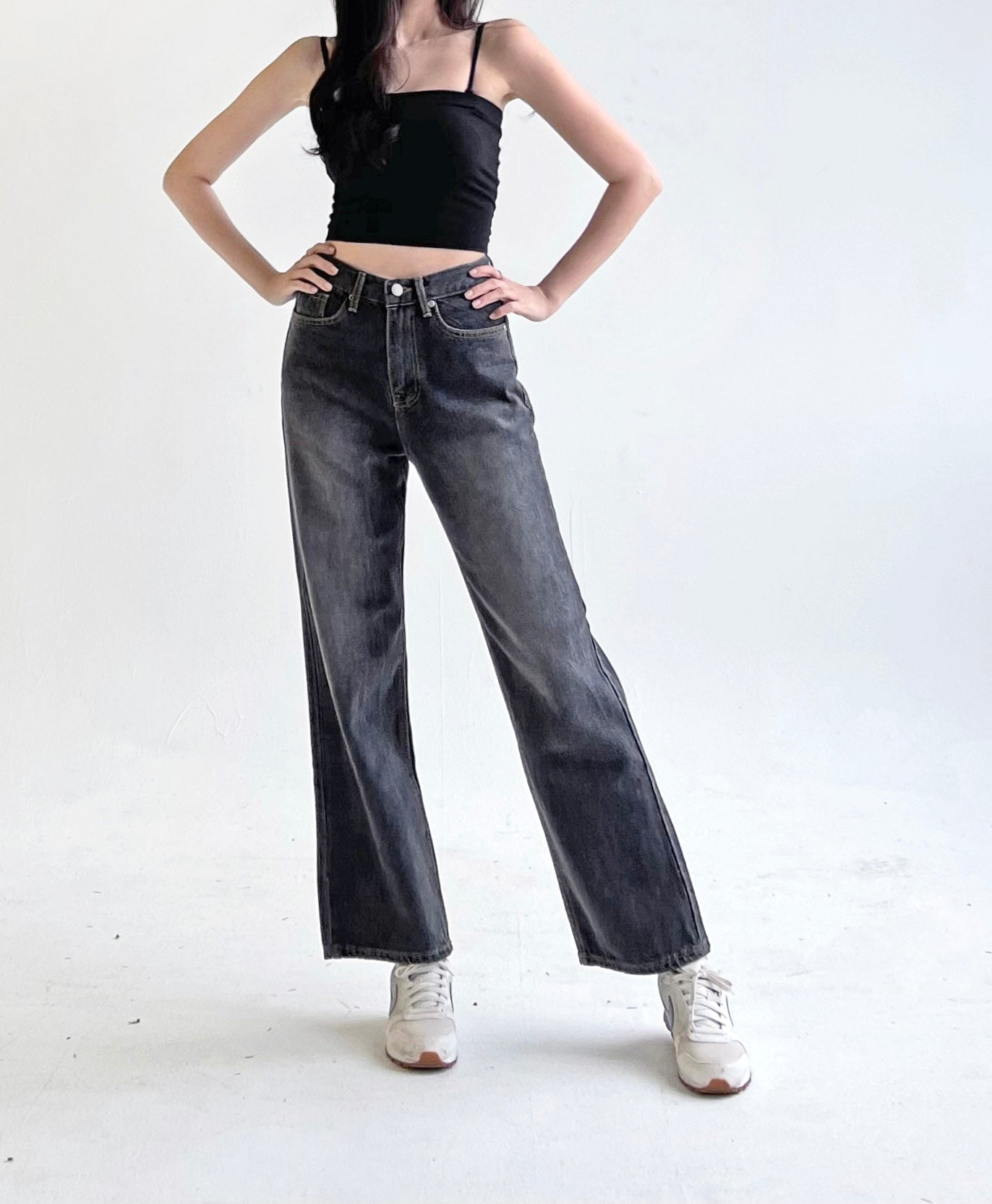 Deena Straight Denim Pants