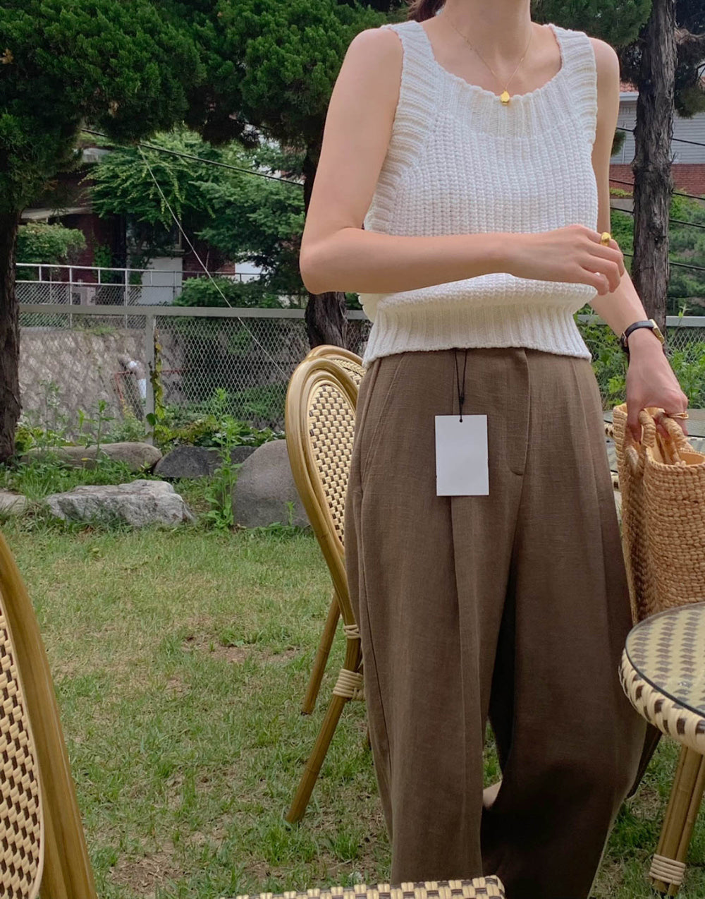 Lynn Linen Slacks Pants