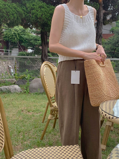 Lynn Linen Slacks Pants