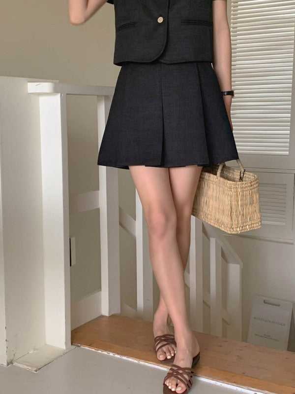 Kiana Summer Tweed Skirt