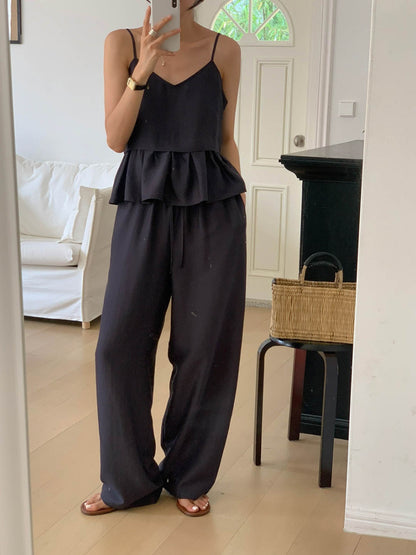 Chelsie Flare Top + Pants Set