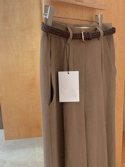 Lynn Linen Slacks Pants