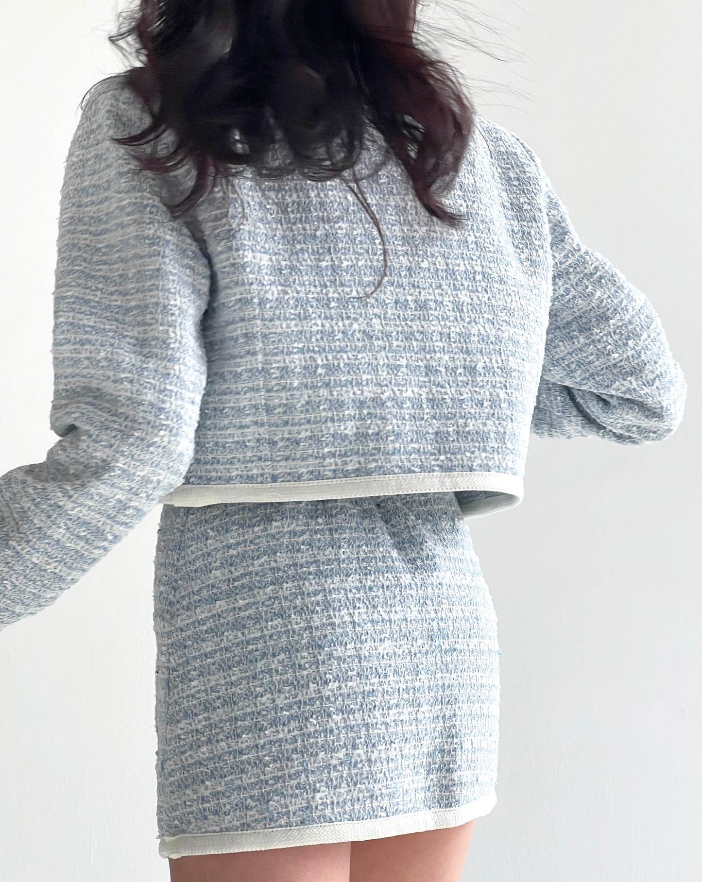 Bibi Tweed Jacket + Skirt Set